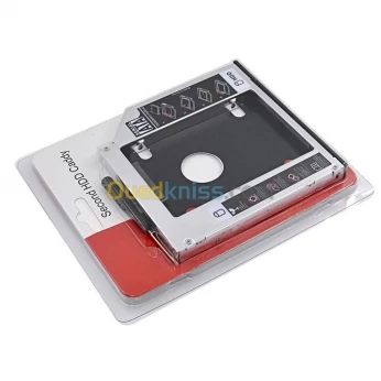 BOITE RACK SATA second HDD CADDY POUR LAPTOP 9.5 MM