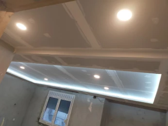 Placo plâtre :plafond , séparation et décoration