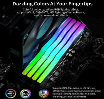 Ram RGB 16x2 DDR5 6800 MHZ
