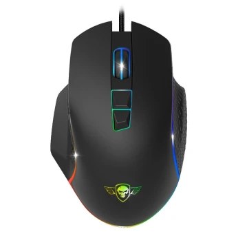 SOURIS USB SPIRIT OF GAMER PRO-M1 8000 DPI / 07 BOUTONS / RÉTRO-ÉCLAIRAGE RGB