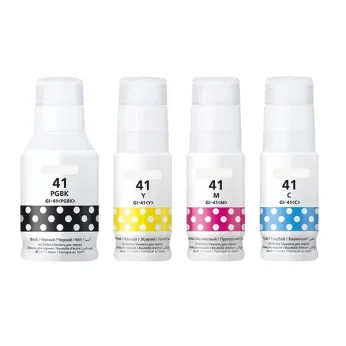 Pack de bouteille encre CANON Compatible GI 41