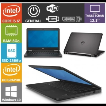 Portable DELL 7270 I5 2.4Ghz 6em 8G 256SSD