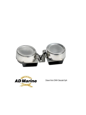 Avertisseur à membrane compacte de bateau
