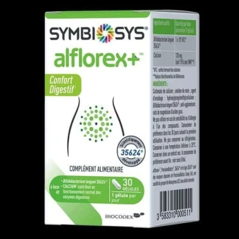 SYMBIOSYS - Alflorex + - Confort Digestif - Complément Alimentaire - 30 gélules