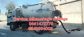 Camion vidange débauchage