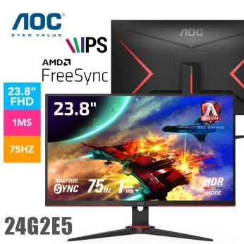 ECRAN AOC 24G2E5 IPS 24 POUCE 1MS 75HZ