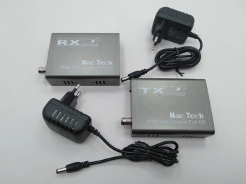 Extender HDMI Over BNC Coaxial Distance 300 mètre