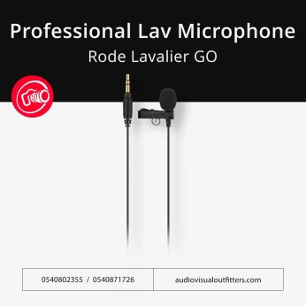 Microphone Cravate Professionnel Rode Lavalier GO