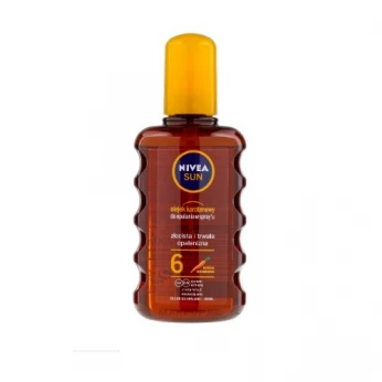 NIVEA SUN Huile Solaire En Spray Avec Carotène, 200 Ml