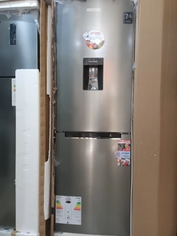 RÉFRIGÉRATEUR MAXWELL COMBINÉ INOX 