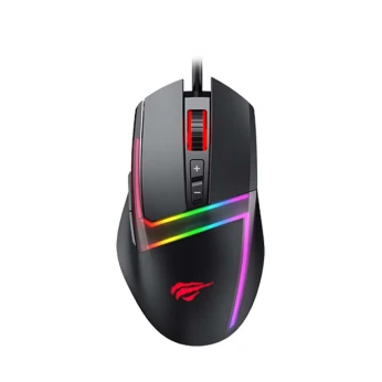 Souris Gaming HAVIT GAMENOTE MS953 Programmable 10000 DPI RGB 7 Boutons