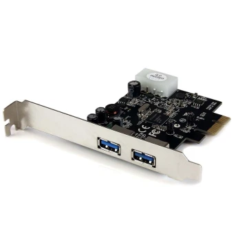 Carte d'extension Adaptateur PCI express PCI-E 2 Ports USB 3.0 1X