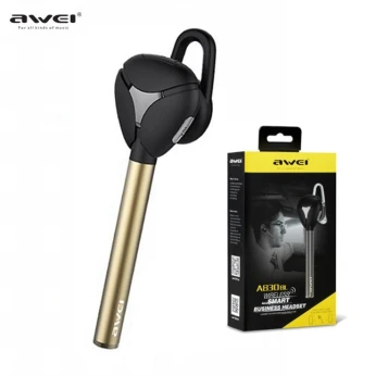 Ecouteur Bluetooth sans-fil AWEI A830BL avec microphone - Gold
