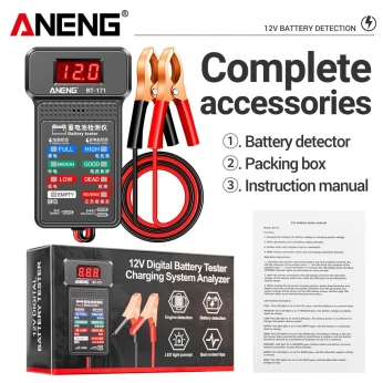 Testeur de batterie 12V LCD Digital Auto Battery ANENG BT-171