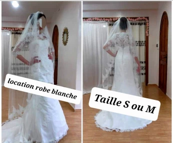 Iocation robe blanche mariée