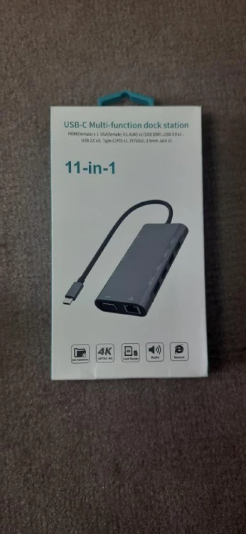USB _C multi function dock station
