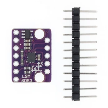 GY-LSM6DS3 Accéléromètre Gyroscope, Capteur de température intégré