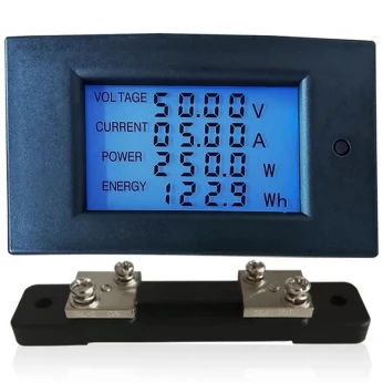 WZ-DM50 Voltmètre, ampèremètre, 100V, 20 A 50 A 100 A, compteur d'énergie électrique arduino