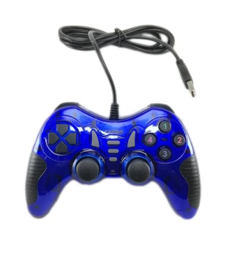 Manette de Jeu Avec Vibration Et Lumineux DualShock TURBO USB GS806 Capsys