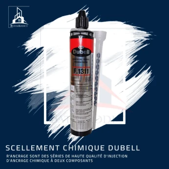 SCELLEMENT CHIMIQUE ANCRAGE F.1311 DUBELL EMS