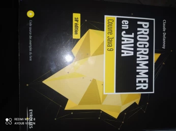 PROGRAMMER en JAVA Couver Java 9 10eme édition