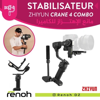 Stabilisateur Zhiyun Crane 4 Combo