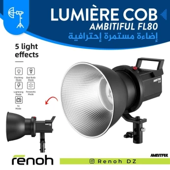 Lumière continue COB LED AMBITIFUL FL80