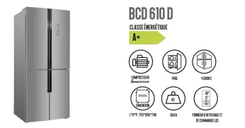 Réfrigérateur IRIS BCD 610