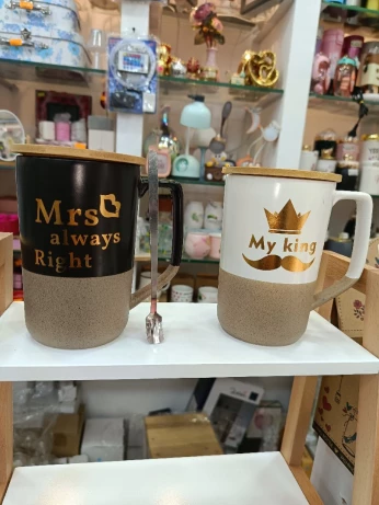 Chope Mug café au lait en céramique