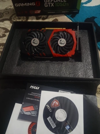 MSI GTX 1050 ti 4gb gaming x
