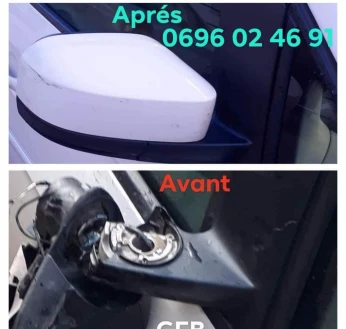 Réparation Retroviseurs Rabattable manuél électrique
