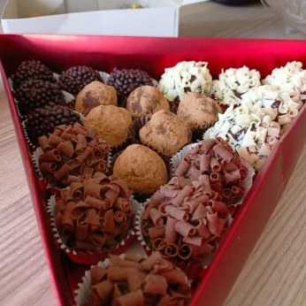 Truffes au chocolat