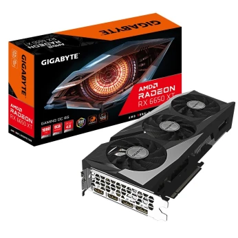 Gigabyte Radeon RX 6650 XT GAMING OC 8G - GDDR6 - Dual HDMI/Dual DisplayPort - PCI Express
