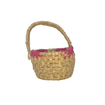 Couffin traditionnel Matière fibre de palmier naturel fait main