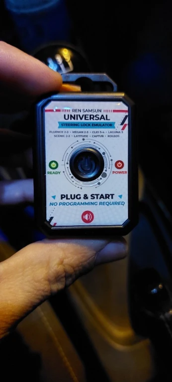 Emulateur de verrouillage de direction Renault Samsung