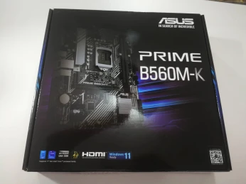 ASUS PRIME B560M-K Micro ATX Socket 1200 Intel B560 Express - M.2 PCIe 4.0 - PCI-Express 4.0 16x