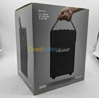 BAFFLE MARSHALL TUFTON - BLUETOOTH PORTABLE - - MULTI-HÔTES - TRUE STEREOPHONIC - IMPERMÉABLE- NOIR