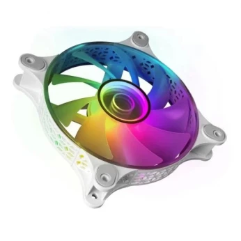 Mars Gaming MF-3DKIT Kit 3 Ventilateurs ARGB 12cm- Miroir Infinity 3D-Système Anti-Vibration