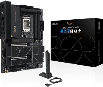 ASUS PROART Z890 CREATOR WIFI - ATX ADVENCED AI - 4XDDR5 - 4X M.2 PCIE - WI-FI 7 - 2.5 GBE - BLACK
