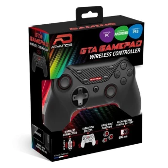 Spirit Of Gamer Advance GTA-RFXGP - Manette Gamepad Sans-Fil Pour PC PS3 Android