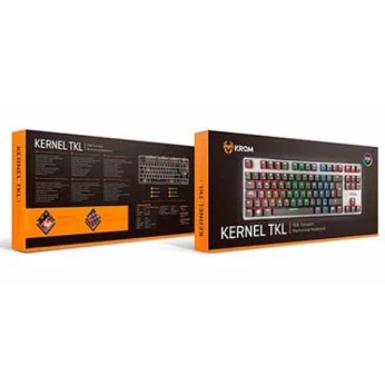 KROM Clavier Gaming KERNEL Mécanique - Numérique - Rétroéclairage Led RGB