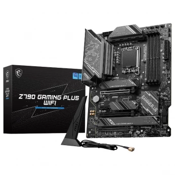 CARTE MÈRE MSI Z790 GAMING PLUS WIFI- ATX SOCKET- INTEL Z790 - 4 x DDR5 - 4 x M.2 PCIe 4.0- Wi-Fi 6E