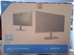 Ecran AOC 27" LED - 27B2H - 7 Ms - Format Large 16/9 - Dalle IPS - HDMI - VGA - Noir