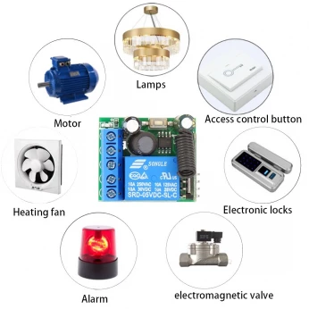 module relais émetteur-récepteur RF 433 Mhz Arduino