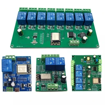 Relais WIFI 8 / 4 / 2 / 1 Canaux ESP8266 Arduino