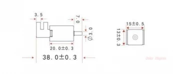 Micro-électrovanne 12V , 2 positions, 3 voies Arduino