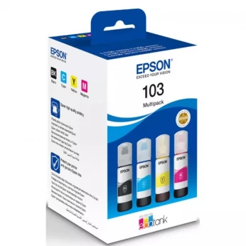 PACK BOUTEILLES D'ENCRE EPSON 103 ORIGINALE