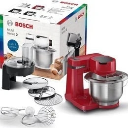 Bosch pétrin mum serie 2 rouge 700W خلاط العجين للحلويات نوعية رفيعة