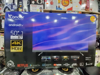 promotion Condor B7 50" Android 11 4K UHD Framless bar de song crystal