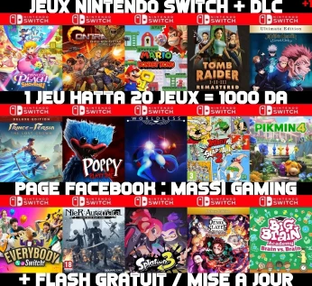 INSTALLATION JEUX DIAL NINTENDO SWITCH FLASHÉE / PUCÉE (+ FLASH GRATUIT + DLC) --